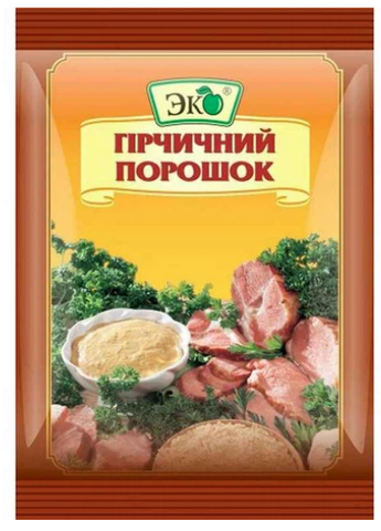 Порошок гірчичний ЕКО 100г